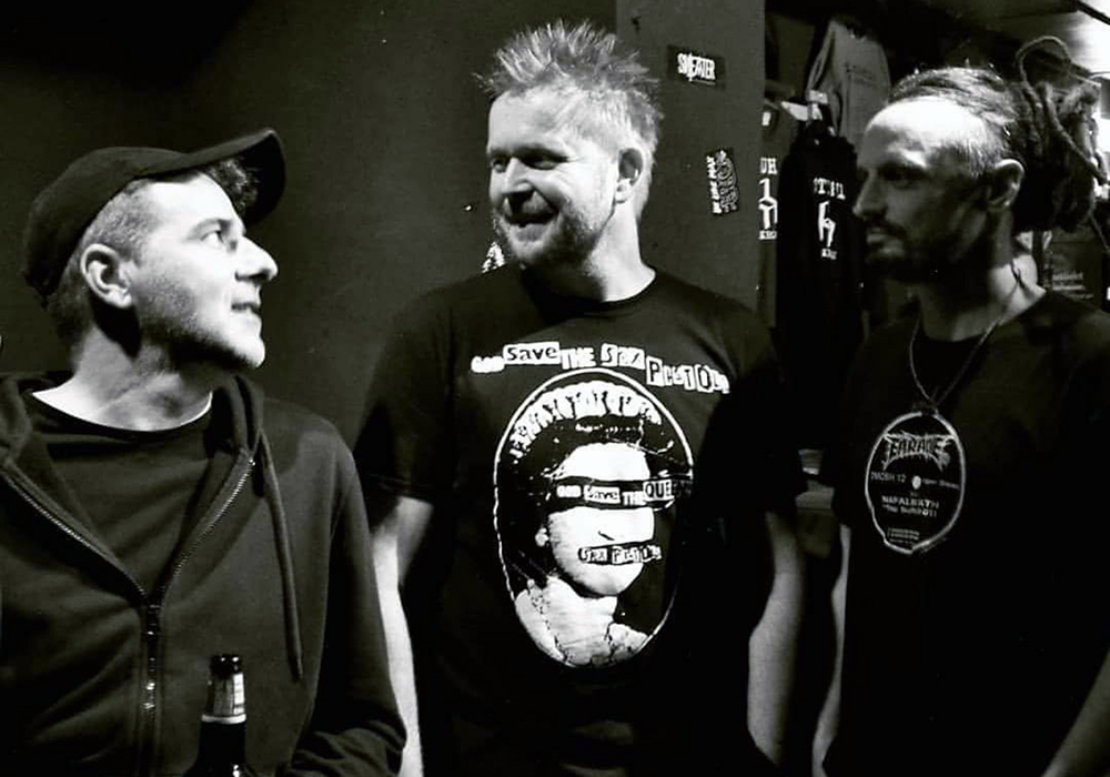 Flowers In Concrete Band Photo Flowers In Concrete Band Photo